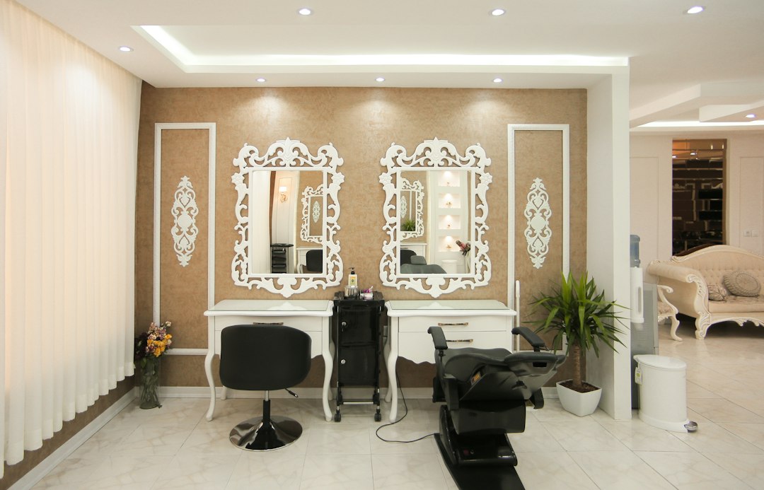 Professional hair styling and coloring services at our beauty salon